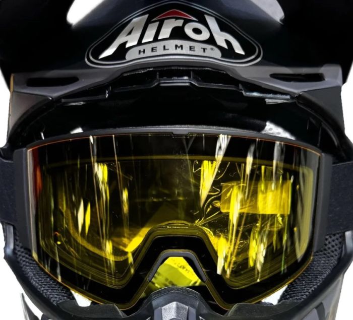 Очки с подогревом Scout Vision-X Heated Goggles Black, Yellow lens