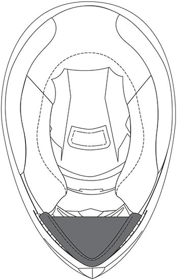 Ветрозащита AGV WIND PROTECTOR K3 SV (XS-S-MS)
