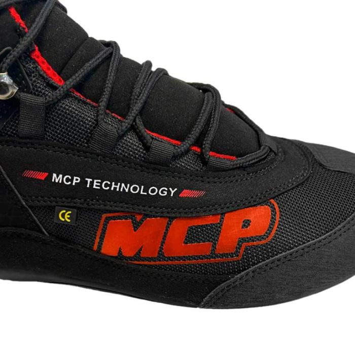 Мотоботы MCP Fast черно-красный