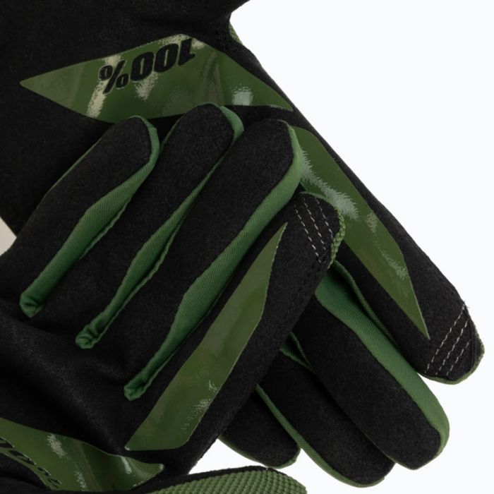 Мотоперчатки 100% Ridecamp Army Green/Black 2024