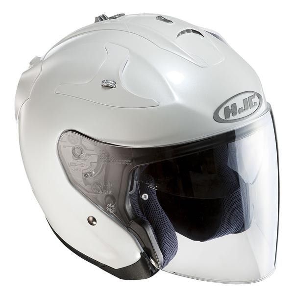 Шлем открытый HJC FG-JET Pearl White Ryan