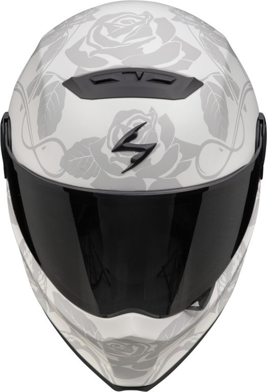 Мотошлем SCORPION EXO COVERT-FX DRAGON Серый Матовый/Серебристый