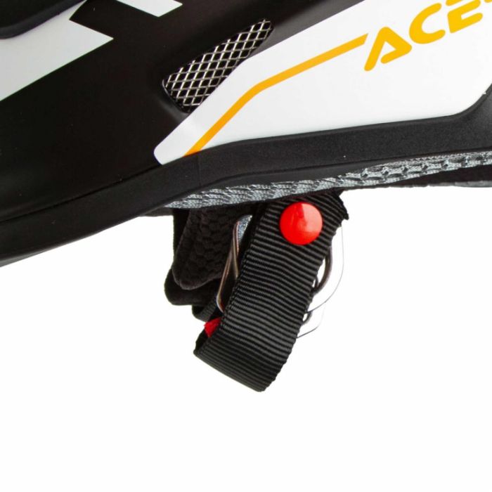 Мотошлем кроссовый Acerbis X-RACER VTR White/Black
