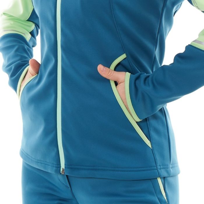 Куртка с капюшоном Dragonfly EXPLORER 2.0 Woman Green 2024