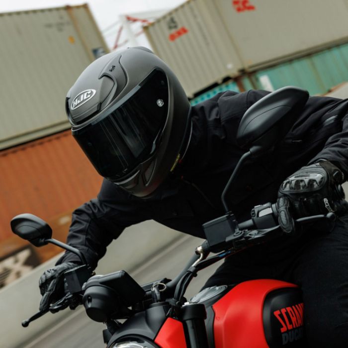 Шлем интеграл HJC RPHA12 MATTE BLACK