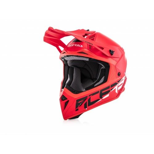 Шлем Acerbis STEEL CARBON Red 2