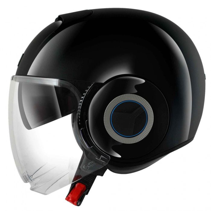 Шлем открытый Shark Nano Blank Black, черный