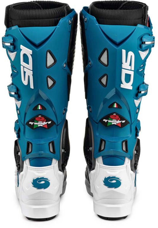 Мотоботинки Sidi Crossfire 3 SRS White/Petrol