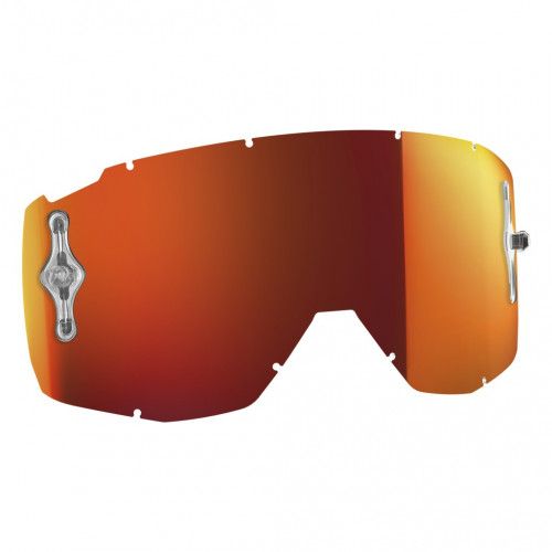 Линзы SCOTT Hustle MX SGL WKS/OTG orange chrome afc