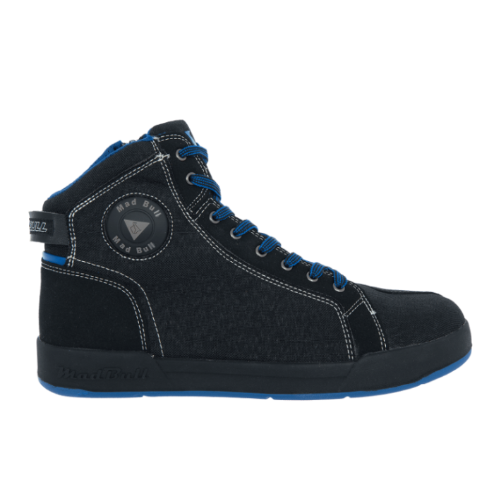 Мотокеды MadBull Sneakers Black/Neon Blue