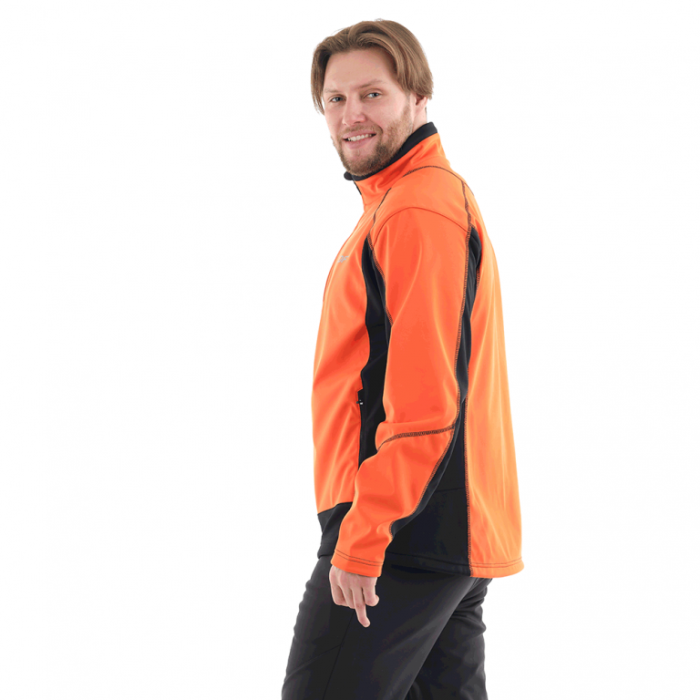 Куртка Dragonfly Explorer Black-Orange мужская Softshell