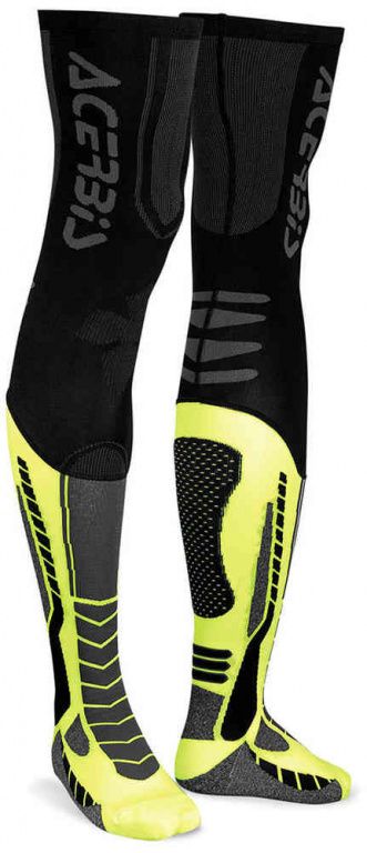 Чулки кроссовые Acerbis X-Leg Pro Black/Yellow