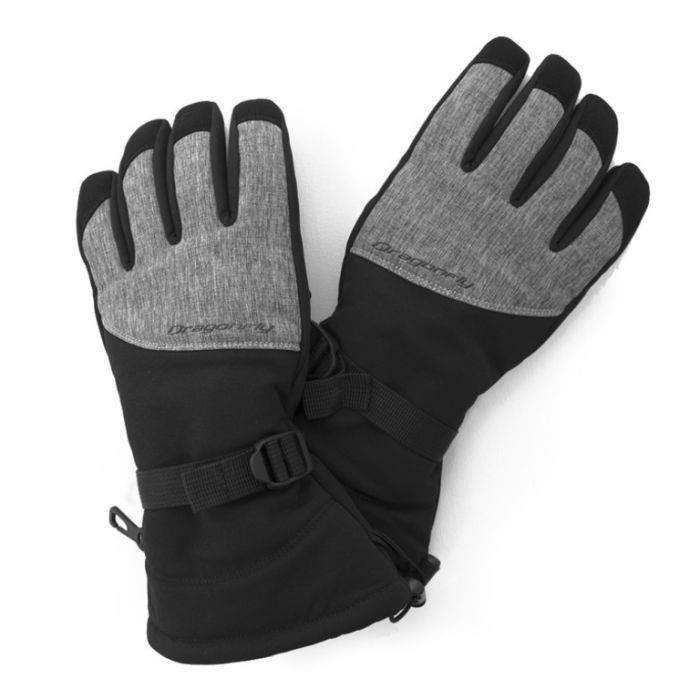 Перчатки горнолыжные Dragonfly Mountain Freeride Grey