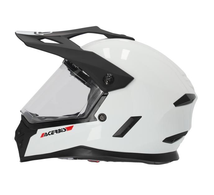 Мотошлем детский кроссовый Acerbis Rider Junior White