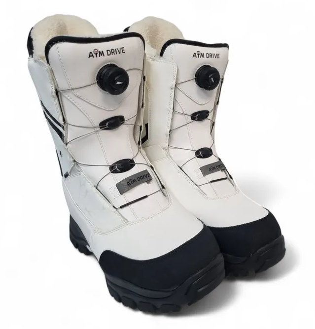 Ботинки снегоходные AiM Drive Snowmobile White