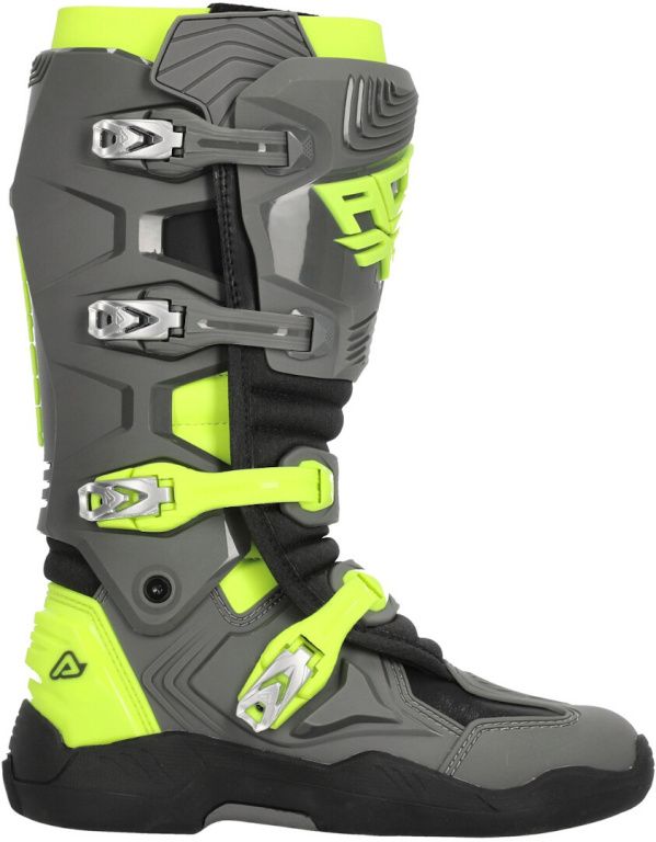 Мотоботы кроссовые Acerbis Whoops Grey/Yellow