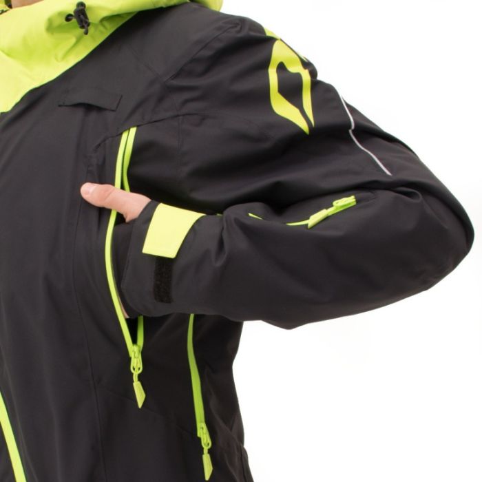 Комбинезон Dragonfly GRAVITY PREMIUM Man Black - Yellow Green 2024