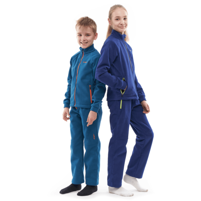 Костюм флисовый детский Dragonfly Blue Orange