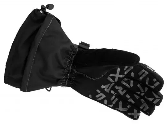 Перчатки FXR Helium Gauntlet 22 Black/Char
