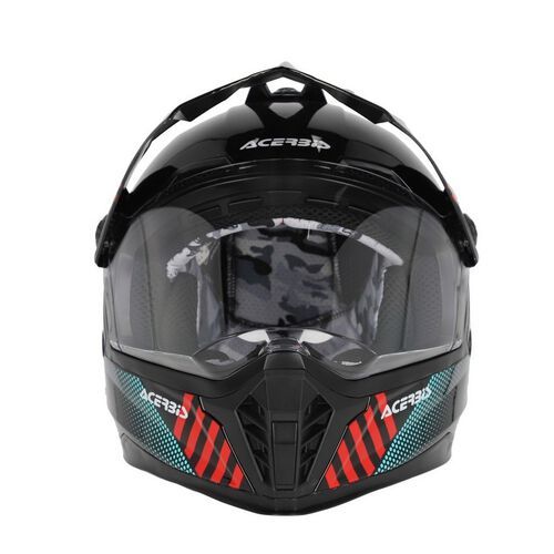 Мотошлем детский кроссовый Acerbis Rider Junior Black/red