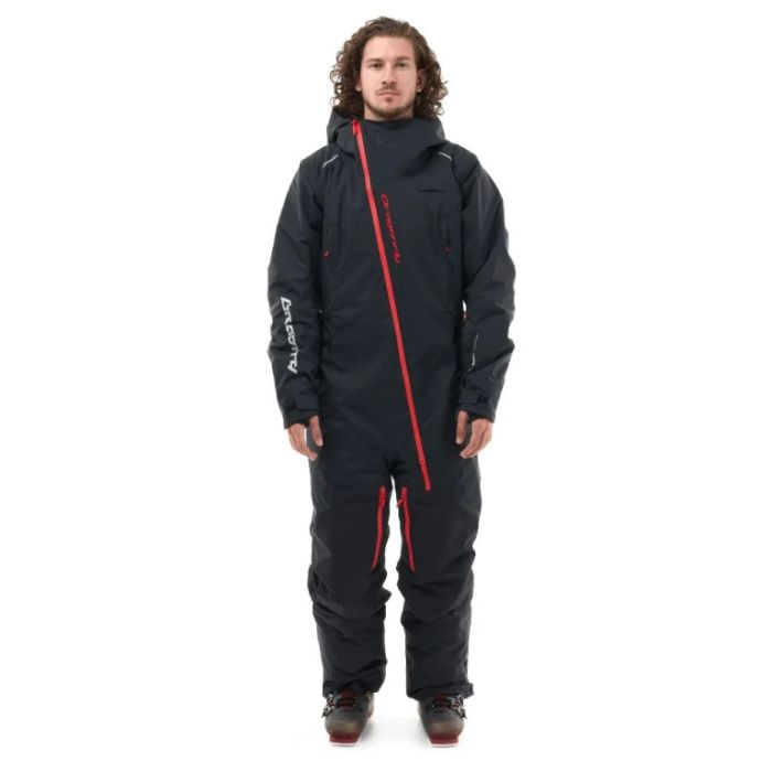 Комбинезон Dragonfly Gravity 2.0 Man Black - Red 2025