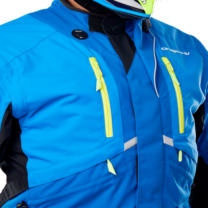 Куртка Эндуро Dragonfly Freeride Blue-Yellow