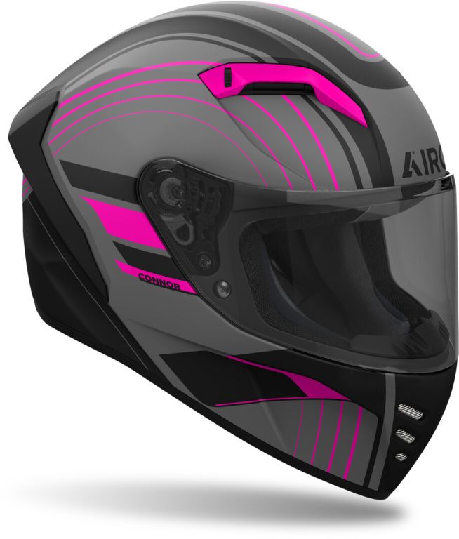 Мотошлем интеграл Airoh Connor Achieve Pink Matt