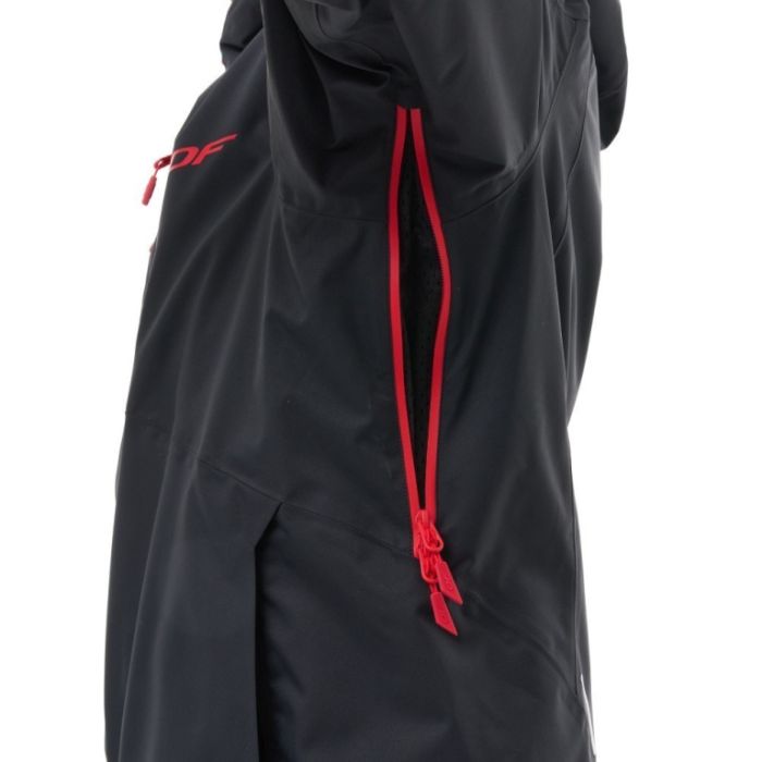 Куртка горнолыжная утепленная Dragonfly Gravity Man Black - Red
