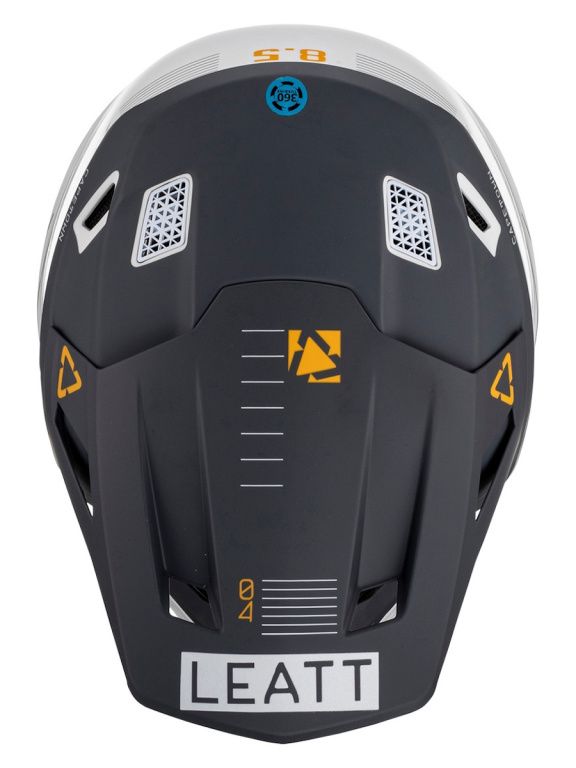 Шлем кроссовый Leatt Moto 8.5 Helmet Kit, Metallic V24