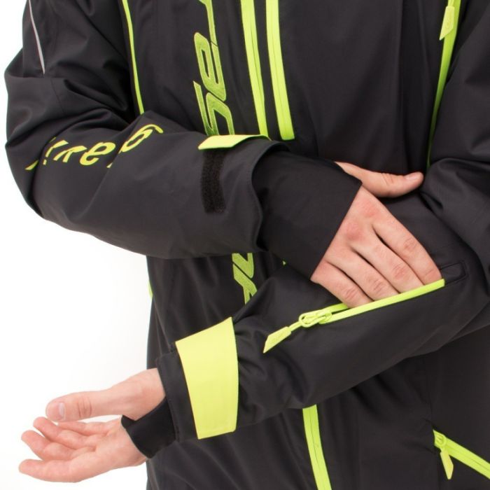 Комбинезон Dragonfly GRAVITY PREMIUM Man Black - Yellow Green 2024