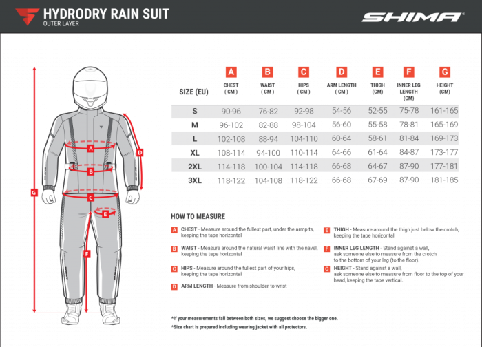 Куртка Дождевик Shima Hydrodry+ black