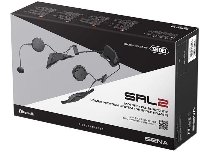 Мотогарнитура Bluetooth Sena SRL2 для Shoei GT-Air II/Neotec 2/J-Cruise 2