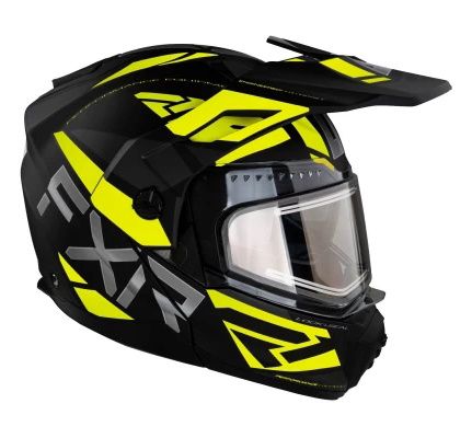 Шлем FXR Maverick X Helmet 22 Black/Hi Vis