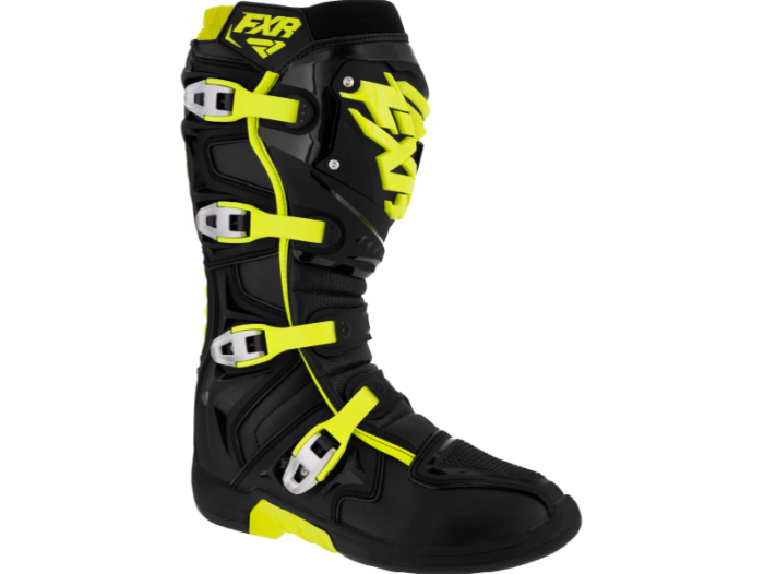Ботинки FXR Factory Ride 22 Black/Hi Vis