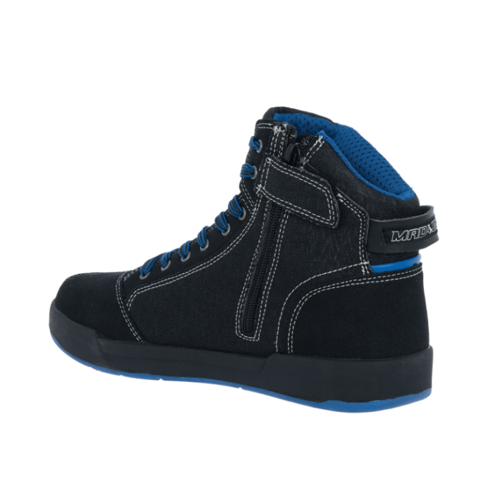 Мотокеды MadBull Sneakers Black/Neon Blue