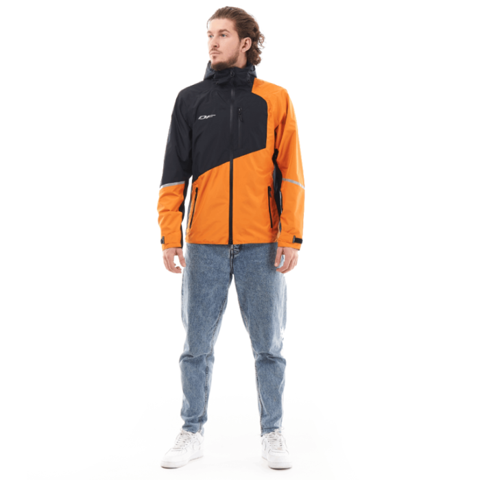 Куртка Dragonfly TEAM 2.0 Black - Orange 2023