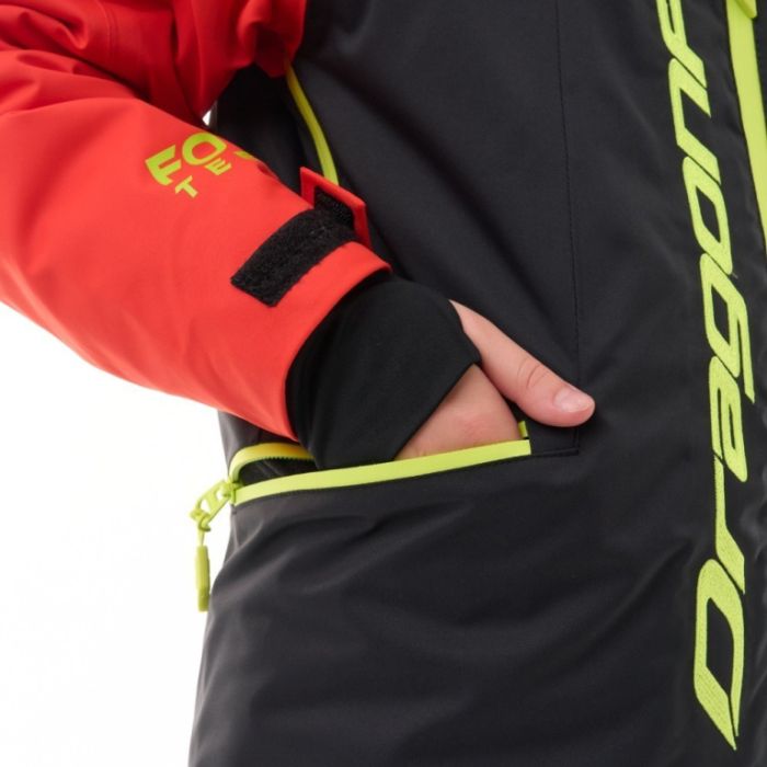 Куртка утепленная Dragonfly Gravity Teenager Red - Black
