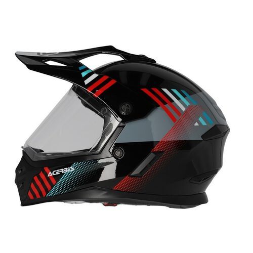 Мотошлем детский кроссовый Acerbis Rider Junior Black/red