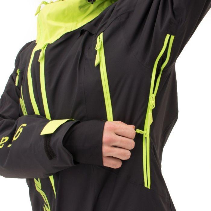 Комбинезон Dragonfly GRAVITY PREMIUM Man Black - Yellow Green 2024
