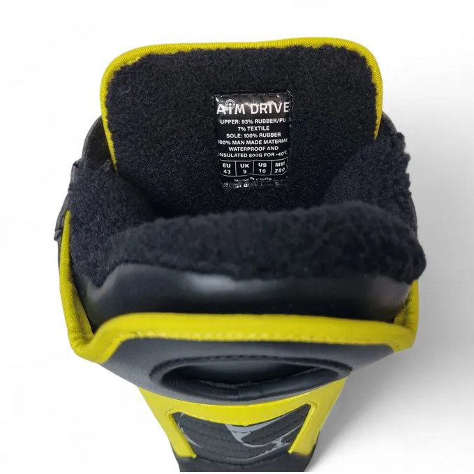 Ботинки снегоходные AiM Drive Snowmobile Yellow
