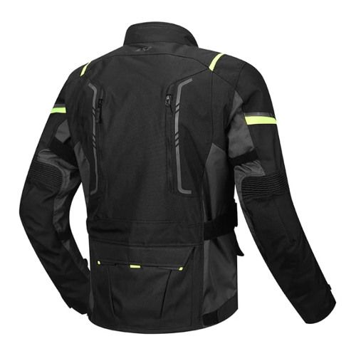 Мотокуртка LS2 NARVIK MAN JACKET серо-черно-желтый
