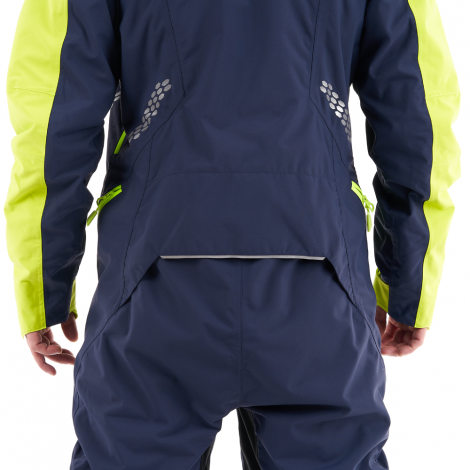 Снегоходный комбинезон Dragonfly Extreme 2.0 MAN Blue-Yellow Fluo Snowbike