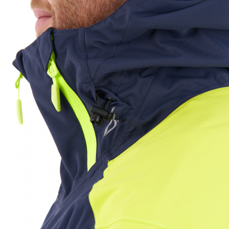 Снегоходный комбинезон Dragonfly Extreme 2.0 MAN Blue-Yellow Fluo Snowbike