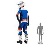 Джерси Scott 450 Angled Light blue/red