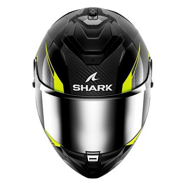 Шлем интеграл Shark Spartan Gt Pro Kultram Carbon Black/Yellow