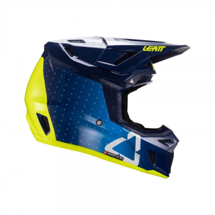 Шлем кроссовый Leatt Moto 8.5 Helmet Kit Blue V24