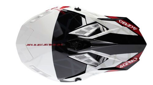 Мотошлем кроссовый Acerbis X-Track 22-06 Black/White