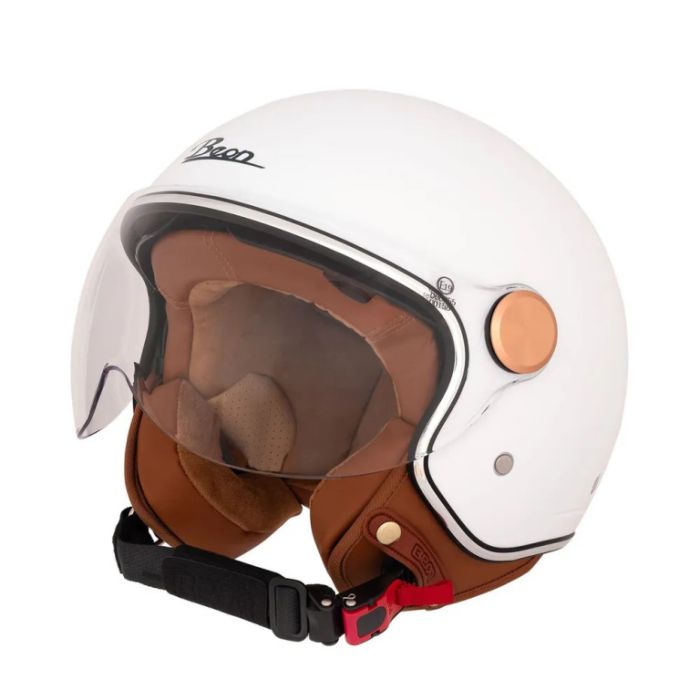 Шлем Beon B-120 Shiny White