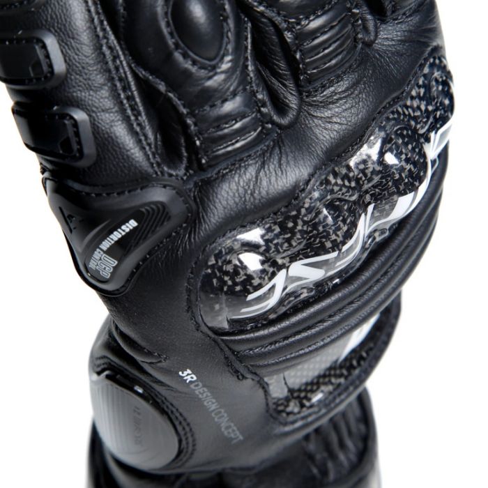 Перчатки DAINESE DRUID 4 LEATHER GLOVES BLACK/BLACK/CHARCOAL-GRAY