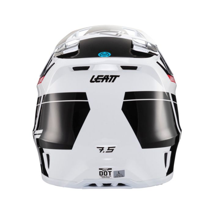 Шлем кроссовый Leatt Moto 7.5 Helmet Kit, Black/White V24